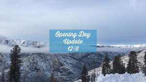 Opening Day Update!